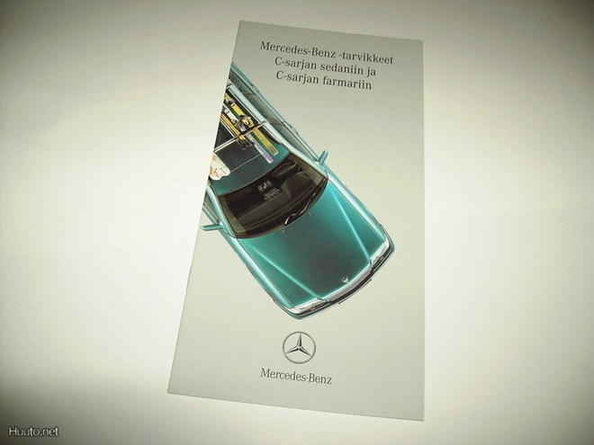 Myyntiesite - Mercedes-Benz tarvikkeet C-sarja - 3/1999