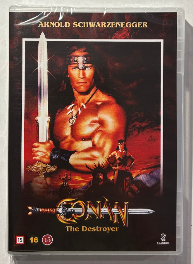 Conan: The Destroyer - DVD, uusi