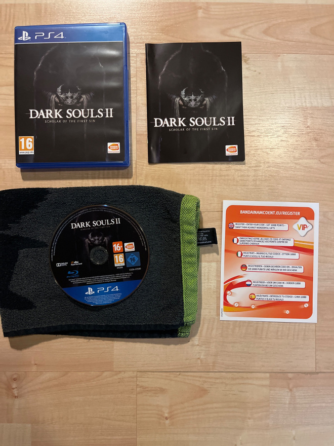 Dark Souls II: Scholar of the First Sin (PS4)(PAL)(CIB)