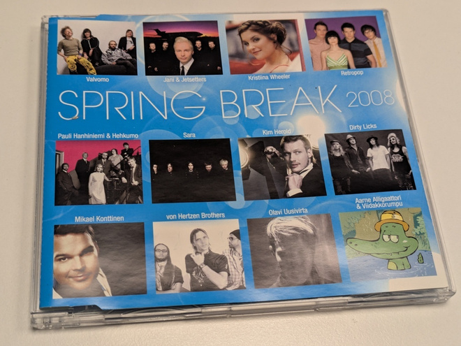 Spring Break 2008 (CD) NM! Sara Von Hertzen Brothers Valvomo