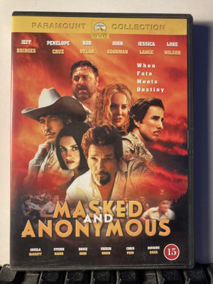 MASKED AND ANONYMOUS, DVD, Charles, Dylan, Bridges