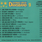 Sveriges Bästa Dansband - 1995 - Vol. 9 - CD - pikkukuva 2