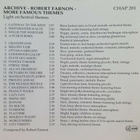 ROBERT FARNON - MORE FAMOUS THEMES - CHAP 201 CD - pikkukuva 2