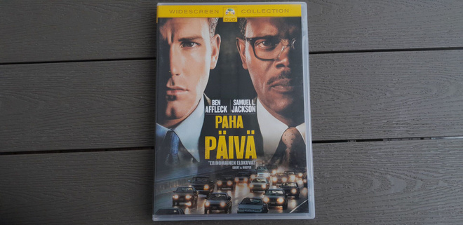 DVD: Paha Päivä (Ben Affleck, Samuel L. Jackon 2002)