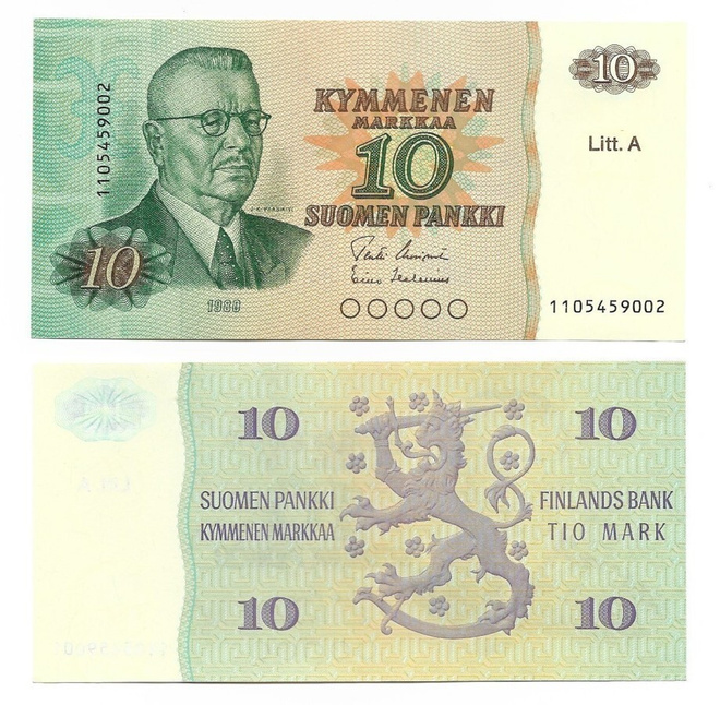 10 MK 1980 litt. A P-112 UNC (K15-S86)