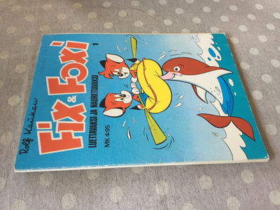 FIX JA FOXI 1/1972 ENSIMMÄINEN NUMERO HYVÄ