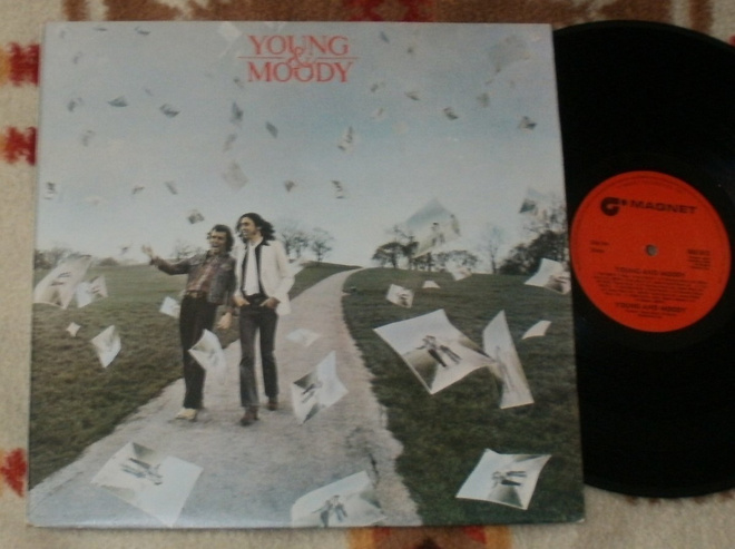 YOUNG & MOODY ~ s/t ~ LP  Juicy Lucy - Whitesnake