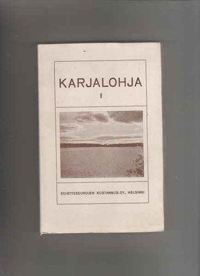 Karjalohja , Edistysseurojen kustannus 1919,nid., loistokpl