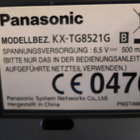 Puhelin Panasonic kiinteä, luuri kannettava - pikkukuva 3