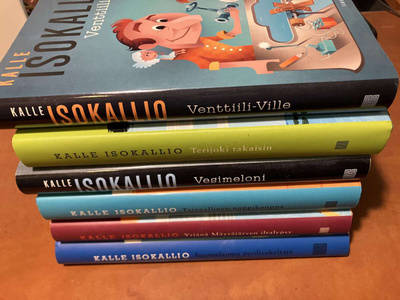 KALLE ISOKALLIO KIRJAT 6KPL KOVAKANTISET HYVÄT