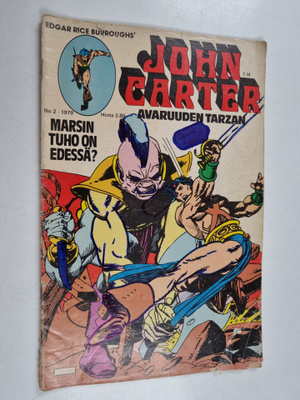 Edgar Rice Burroughs : John Carter 2/1979 : avaruuden Tarzan