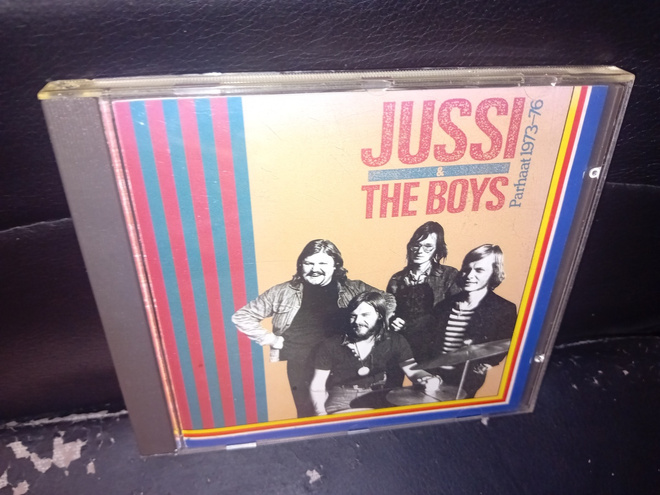 CD Jussi & The Boys  : Parhaat 1973-76 ( SIS POSTIKULU )