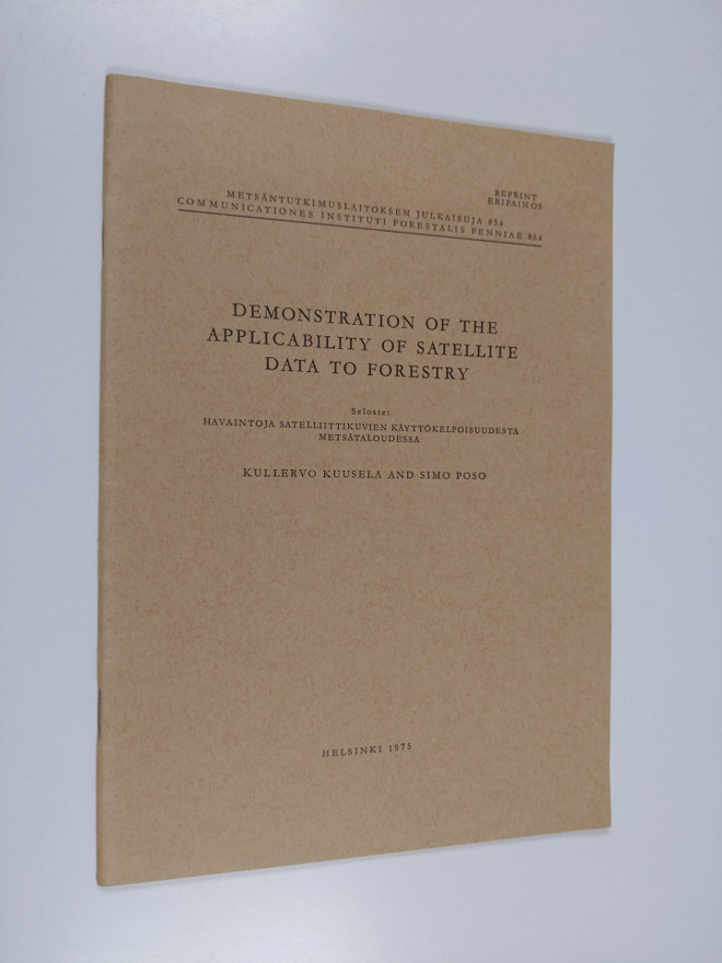 Kullervo Kuusela : Demonstration of the applicability of ...