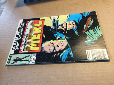 MARVEL NEW UNIVERSE MERC 1/1987 HYVÄ