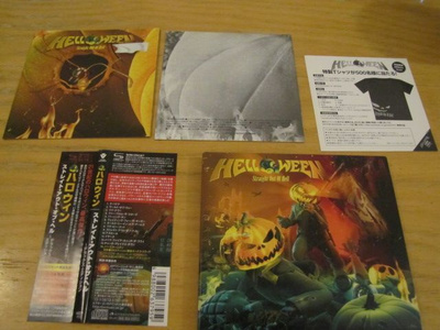 Helloween Straight out of hell cd japani 2013 obi liite bonu