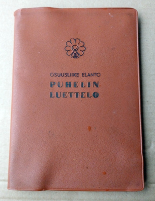 Osuusliike ELANTO puhelinluettelo 1963 Historiaa