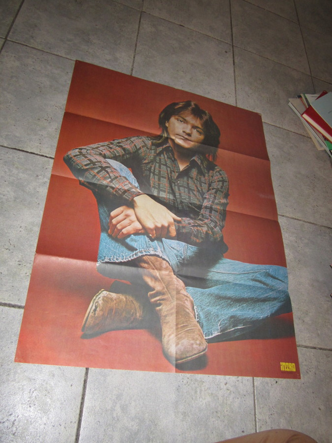 VANHA INTRO JULISTE - DAVID CASSIDY noin 80 x 51 cm