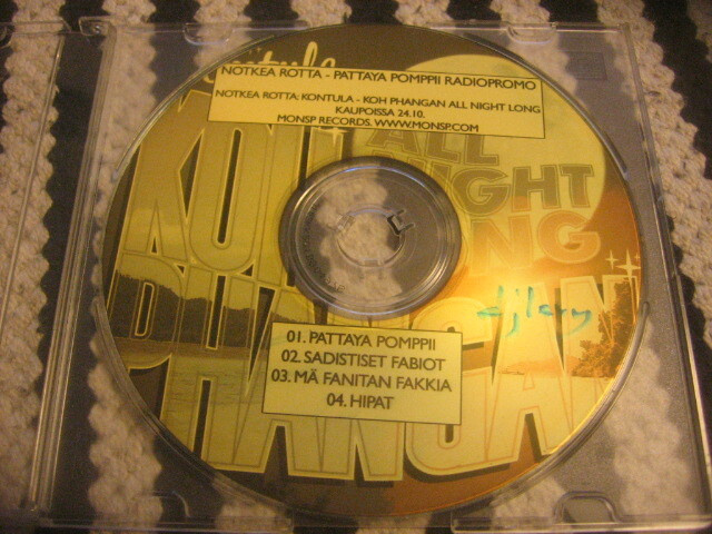 Notkea Rotta - Pattaya pomppii (promo cds)