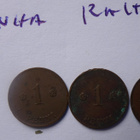 Raha Kolikko SUOMI Penni 1922,1923 Markka aika - pikkukuva 1