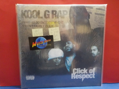 KOOL G RAP - CLICK OF RESPECT M-/M- U.S 2003 2LP