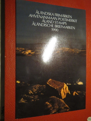 Ahvenanmaan Postimerkit 1990 Vuosilajitelma