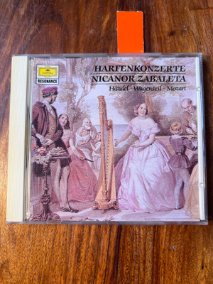 Händel, Wagenseil, Spohr, Mozart cd
