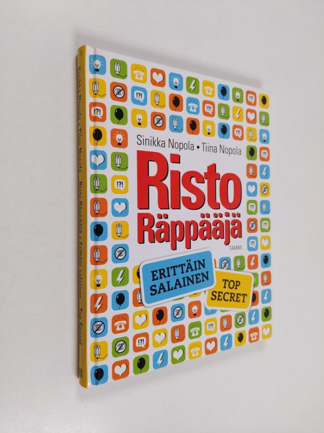 Sinikka Nopola ym. : Risto Räppääjä : erittäin salainen -...