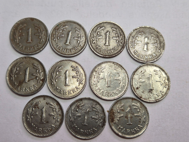 Suomi	eri vuosia	 1 	markka  (14290)