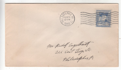 USA FDC 1940 Famous American.