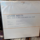 LESTER YOUNG - LESTER MEETS  MILES...... EX/EX LP - pikkukuva 2