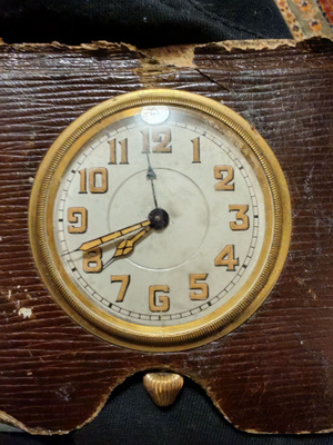 Vintage matkakello varaosiksi