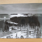 VANHA Postikortti Espoo Tapiola 1950-l Alkup. Mallikappale - pikkukuva 1