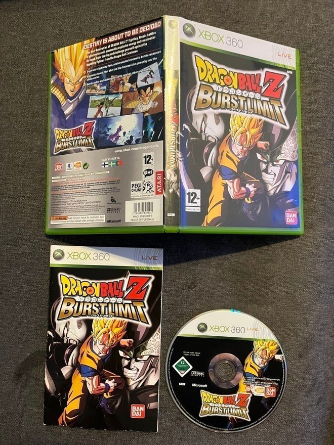 Dragon Ball Z - Burst Limit XBOX360 (Suomijulkaisu)