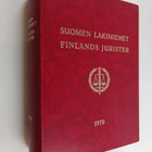 Suomen lakimiehet : 1970 = Finlands jurister 1970 - pikkukuva 1
