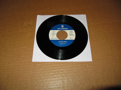 Jari Lampinen 7" Give Me More v.1982 EX