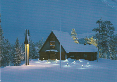 KIRKKOKORTTI - SAARISELÄN KIRKKO