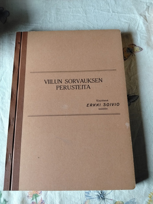 erkki soivio viilun sorvauksen perusteita