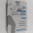 Malcolm W. Klein : The American street gang : its nature,... - pikkukuva 1