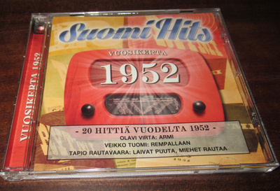 Suomi Hits 1952 cd-levy