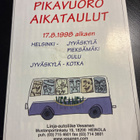 Aikataulut linja-autoliike vesanen 1998 - pikkukuva 1