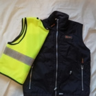 Musta Xtreme liivi koko130cm +heijastinliivi - pikkukuva 3