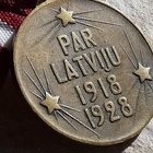 Latvia mitali PAR LATVIJU 1918-1928. LATVIAN INDEPENDENT WAR - pikkukuva 2
