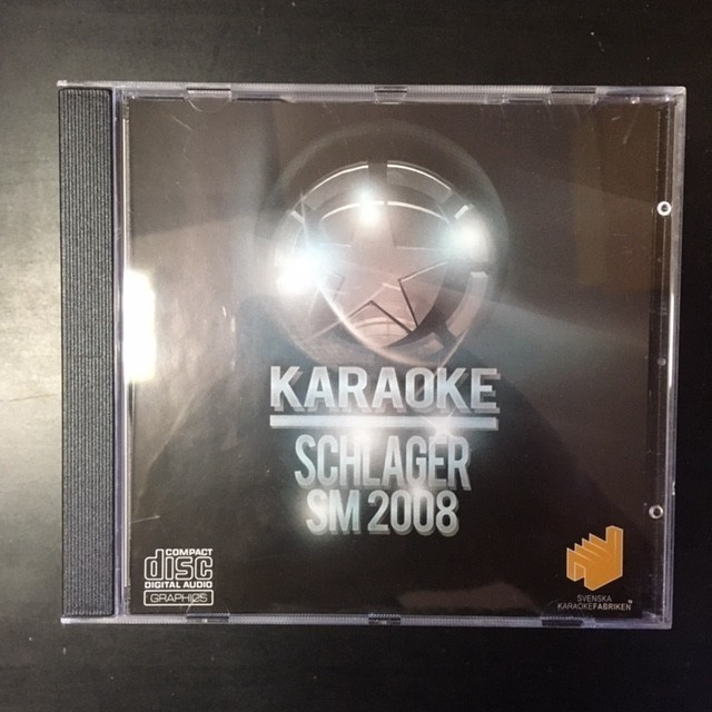 Svenska Karaokefabriken - Schlager SM 2008 CD+G