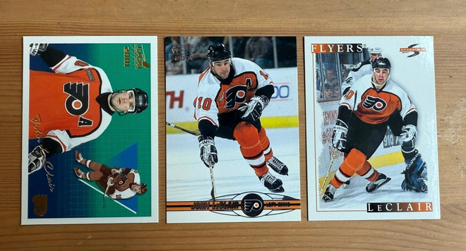John Leclair - Philadelphia Flyers - 3 korttia (#1)