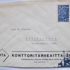 VANHA FDC Ensipäiväkuori 2.I.1943 Punainen Risti - pikkukuva 1