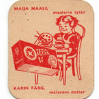 Kahvilappu MAIJA MAALI maalarin tytär. - pikkukuva 1