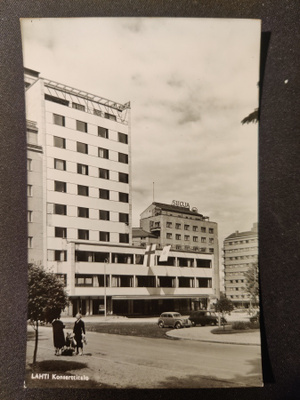 VANHA Postikortti Lahti 1950-l Alkup.Mallikappale
