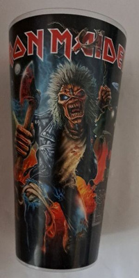 Iron Maiden Olutmuki Plastic Run For Your Lives Tour Saksa
