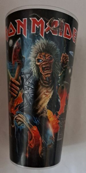 Iron Maiden Olutmuki  Plastic Run For Your Lives Tour Saksa