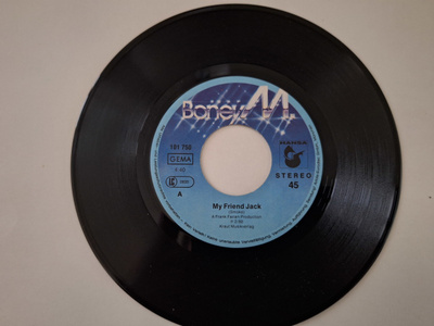 BONEY M - MY FRIEND JACK  7 " Single